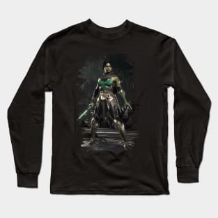 Mortal Kombat 11 Jade Print - 47211344 Long Sleeve T-Shirt